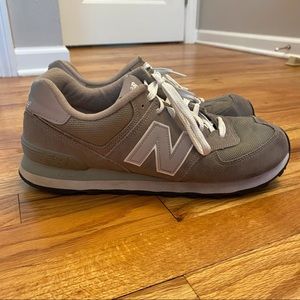 New Balance Men’s 574 Sneakers, 12 2E (Wide)